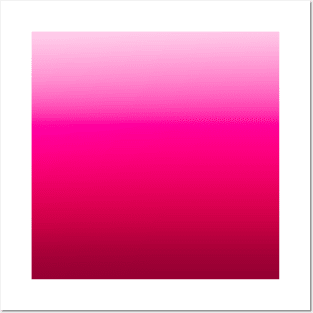 Hot Pink Gradient Posters and Art